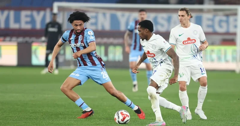 Trabzonspor 2. sıraya ortak oldu Sözcü Gazetesi