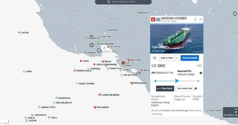 Yunan bayrakl tanker Karadeniz de vuruldu Sözcü Gazetesi