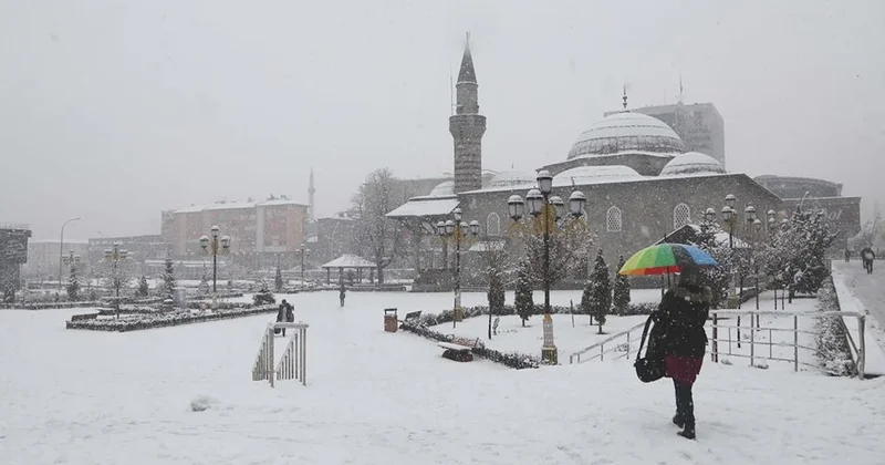Salı günü 7 ile kar bekleniyor! İşte kar beklenen şehirler Sözcü Gazetesi