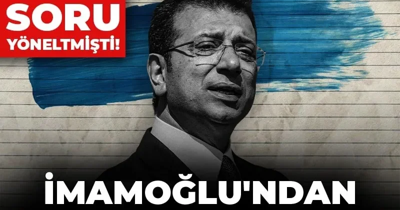 AİHM in hükümete yönelttiği soruların ardından İmamoğlu ndan ilk açıklama!