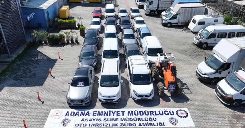 Adana merkezli change araç operasyonunda 22 kişi tutuklandı