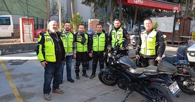 Buldanlı motosikletçilerden Güvenli Sürüş çıkarması Denizli Haberleri