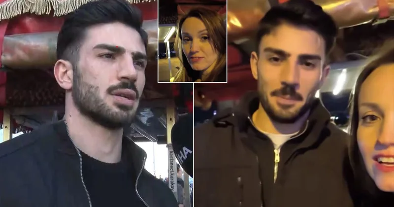 Turistlerin gözdesi mısırcı Alper’i yakından gören Rus şaşırdı: Siz normalsiniz