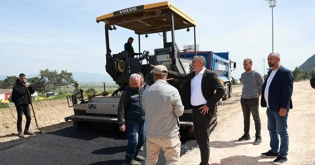 Hamalın Kırı Piknik Alanına güvenli ulaşım için yeni yol Manisa Haberleri