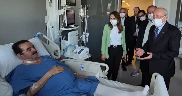 Kılıçdaroğlu, hastanede tedavi gören Tatlıses i ziyaret etti: Yanındaki isimler dikkat çekti VİDEO İZLE