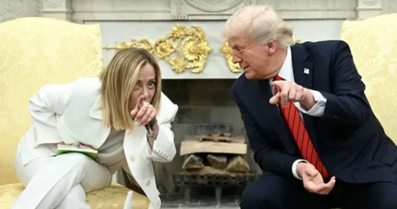 Trump bu sefer de Meloni ye çattı! Cesur olduğunu sandım, yanılmışım