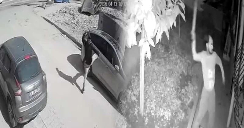 Araçları tekmelediği için gözaltına alındı! Devam edince tutuklandı