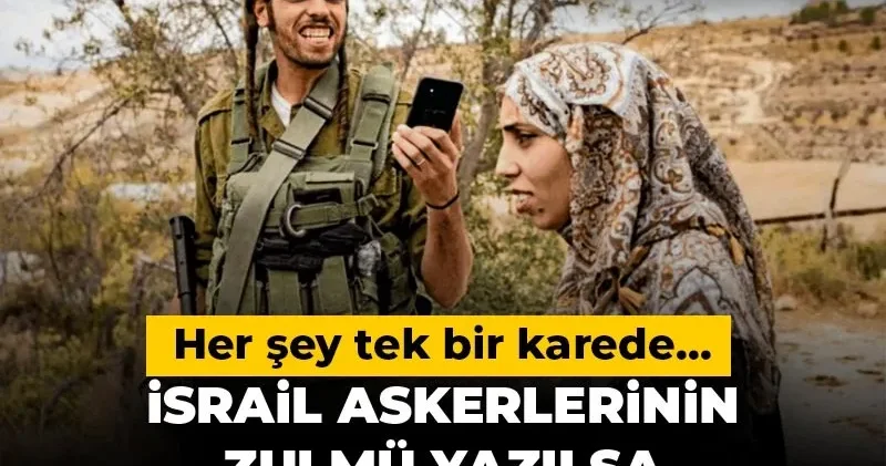 İsrail askerlerinin vahşeti yazılsa bu kadar anlatılamazdı! Yapay zeka değil gerçek... Her şey tek karede
