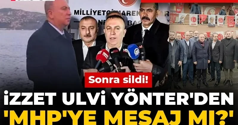 İzzet Ulvi Yönter den MHP ye mesaj mı? dedirten paylaşım: Sonra sildi! Ateşlerden doğacağım