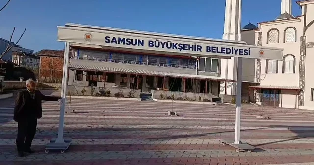 Tente hizmeti mahalleliyi memnun etti Samsun Haberleri