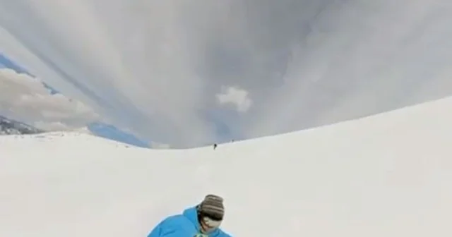 Giresun yaylalarında nisan ayında snowboard keyfi Giresun Haberleri