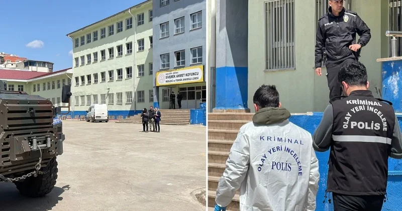 Şanlıurfa da lisede silahlı saldırı: İkisi emniyet müdürü dört kişi görevden uzaklaştırıldı Şanlıurfa Haberleri
