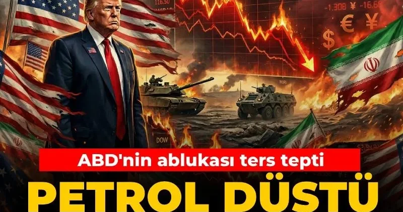 ABD nin ablukası terz tepti: Petrol düştü altın yükseldi
