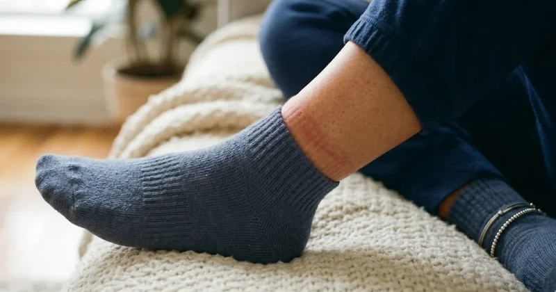 Bilekteki çorap izlerinin asıl sebebi buymuş Sözcü Gazetesi