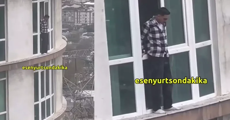 Dün vazgeçmişti, bugün aynı pencereye yeniden çıkıp intihar etti