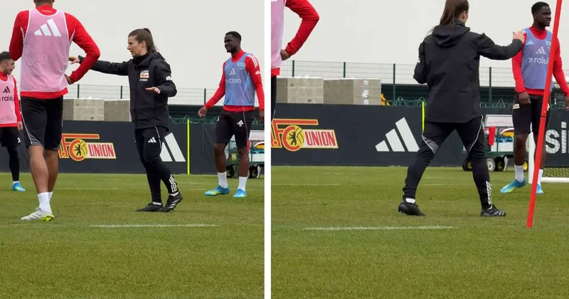 Bir devrin başlangıcı! İlk antrenmanına çıktı, beğeni yağdı