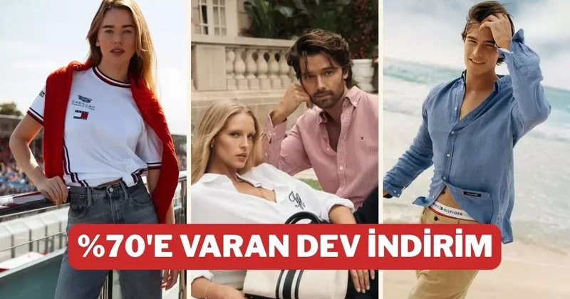 Güneş gözlüğünden ayakkabıya: Tommy Hilfiger da fiyatlar dipte!