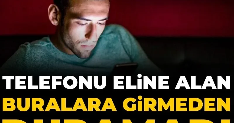 Telefonu eline alan buralara girmeden duramadı: BTK açıkladı