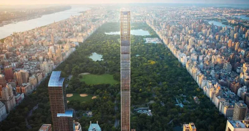 Dünyanın en ince gökdeleni deniyor: Rüzgarda beşik gibi sallanıyor