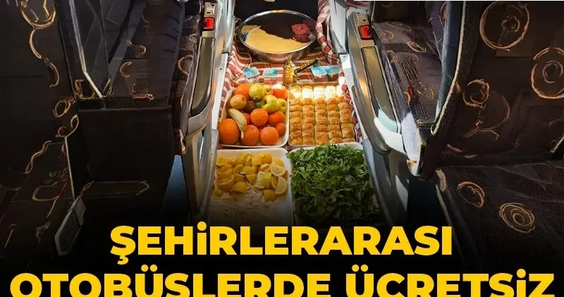 Şehirlerarası otobüslerde ücretsiz ikram kalkıyor mu? Yolculukların vazgeçilmeziydi