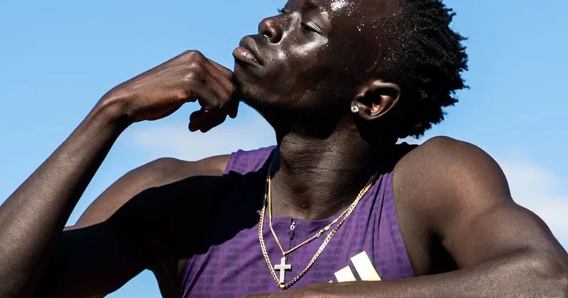 Rekor artık Usain Bolt a ait değil! 18 yaşındaki Gout Gout tarih yazdı