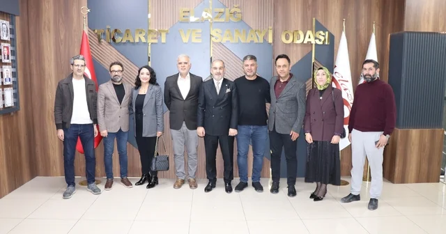 Medilines Hospital yönetimi, Başkan Alan la bir araya geldi Elazığ Haberleri