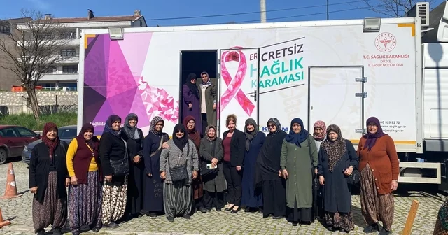 Yığılca da kanser taraması vatandaşın ayağına geldi Düzce Haberleri