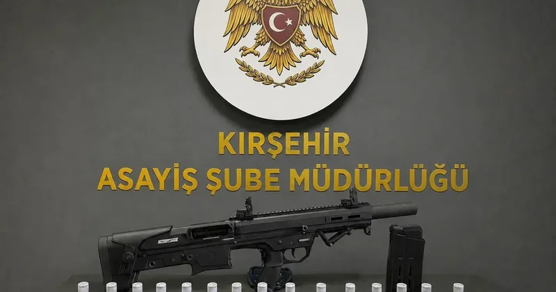 Kırşehir’de 2 ruhsatsız av tüfeği ele geçirildi