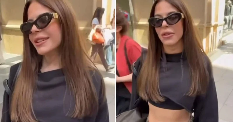 Simge Sağın a sevgilisinin yanında Icardi soruldu, verdiği yanıt dikkat çekti