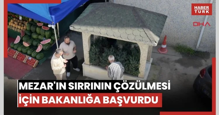 Gizemli mezar ın sırrının çözülmesi için bakanlığa başvurdu