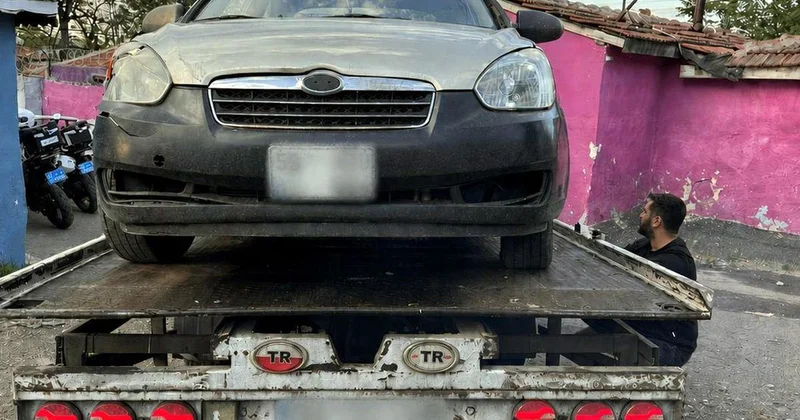 Dur ihtarına uymayan sürücü bedelini çok ağır ödedi