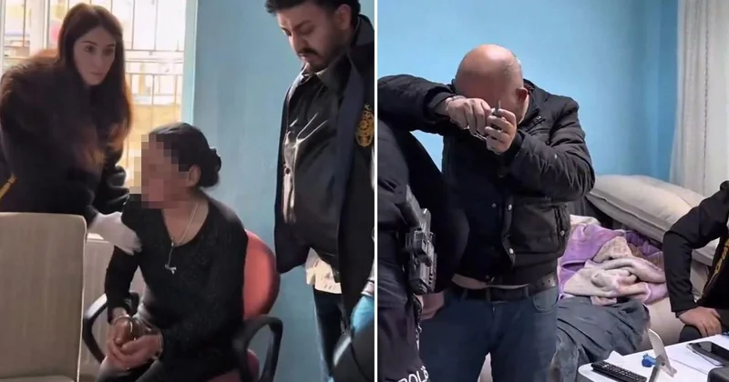 Masaj salonunu fuhuş baskını! O anlar kamerada