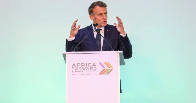 Macron dan tarihi itiraf: Türkler Afrika ya geldi Fransız devri bitti VİDEO İZLE