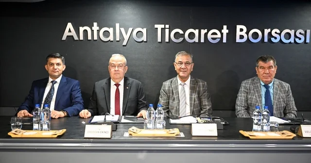 ATB Başkanı Çandır: Tarım milli dayanıklılığımızdır Antalya Haberleri