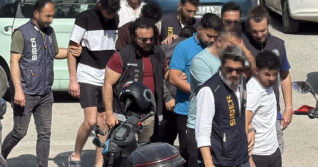Çocuk istismarı görüntülerini satın aldığı belirlenen 6 şüpheliye gözaltı Muğla Haberleri