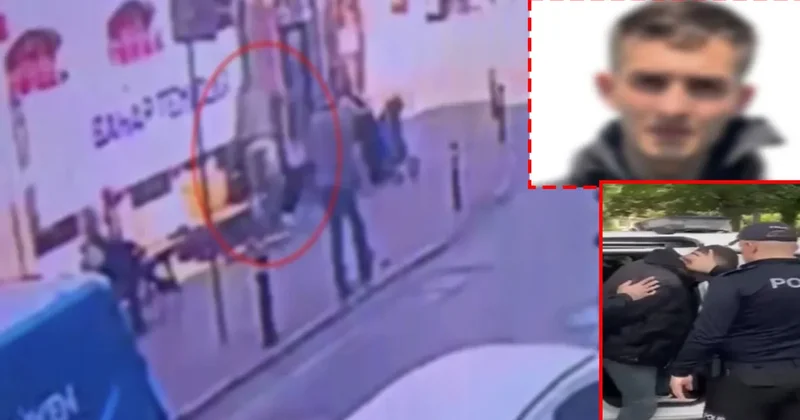 Kasımpaşa da korkunç olay! Yan baktın dedi yanında oturan genci karnından bıçakladı: Dehşet anları kamerada