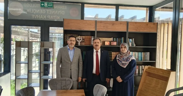 Edirne Müftüsü Çakır, Diyanet Genç Ofis i inceledi Edirne Haberleri