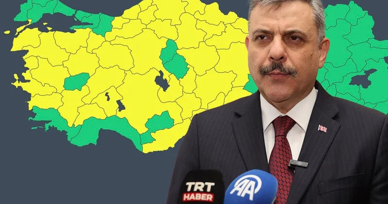 Bu illerde oturanlar dikkat: Bakanlık haritalı paylaşım yapıp uyardı