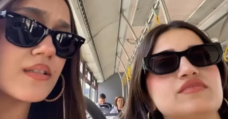 Otobüste gergin anlar! Şoföre Kes sesini, beklemek zorundasın diye bağırdı
