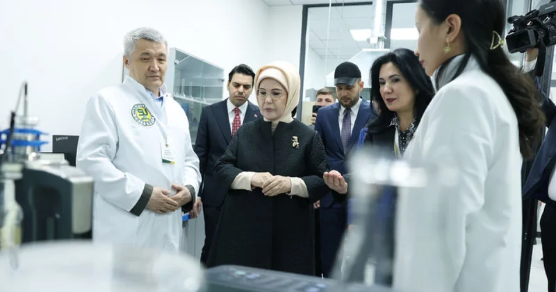 Emine Erdoğan, Sıfır Atık Eğitim Laboratuvarı nın açılışını yaptı