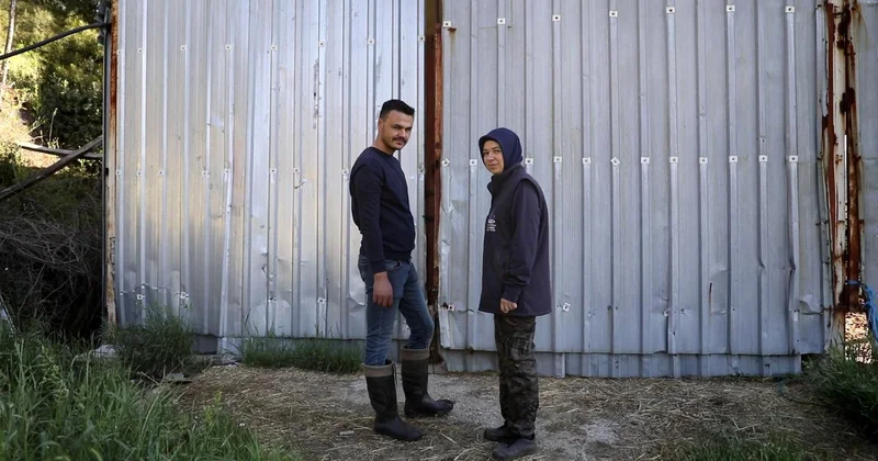 Çiftlikte omuz omuza başarı