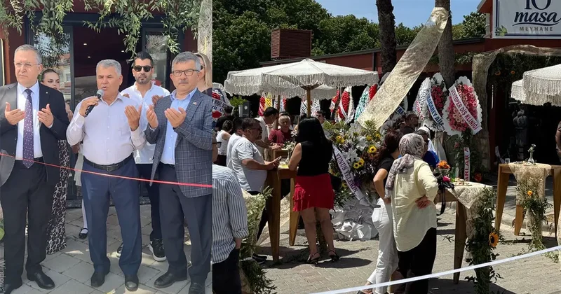 Fethiye de dualar eşliğinde meyhane açılışı gündem oldu