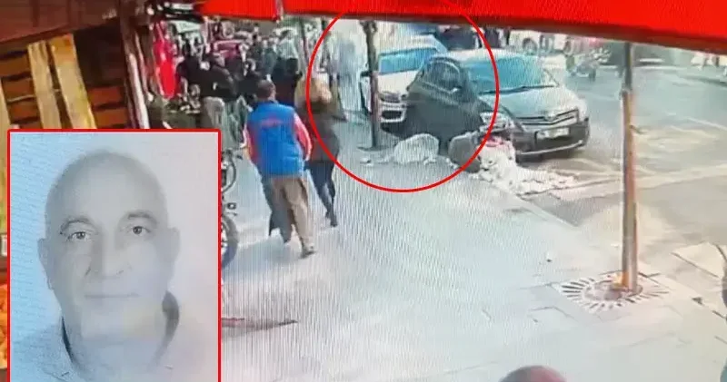 Kağıthane de kalp krizi geçiren sürücü park halindeki araçlara çarptı
