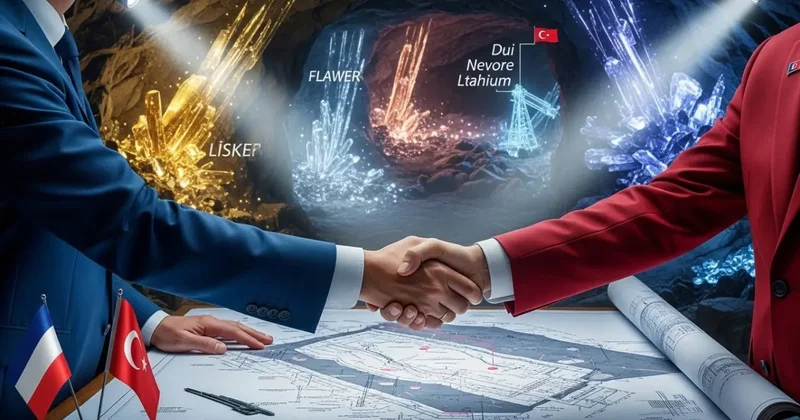 Batı nın yeni gözdesi Türkiye: Fransa 50 stratejik maden için masada!