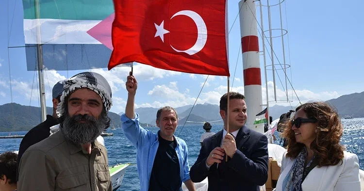 Marmaris ten Gazze ye: Küresel Sumud Filosu yola çıktı