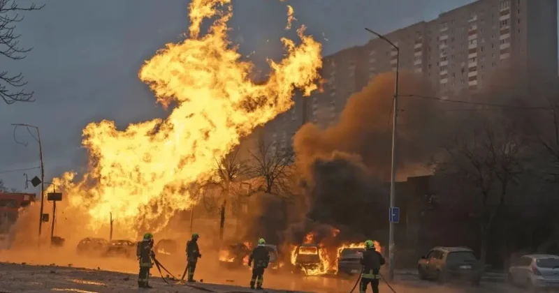 Rusya füze ve İHA ları devreye soktu: Ukrayna ya yoğun saldırı