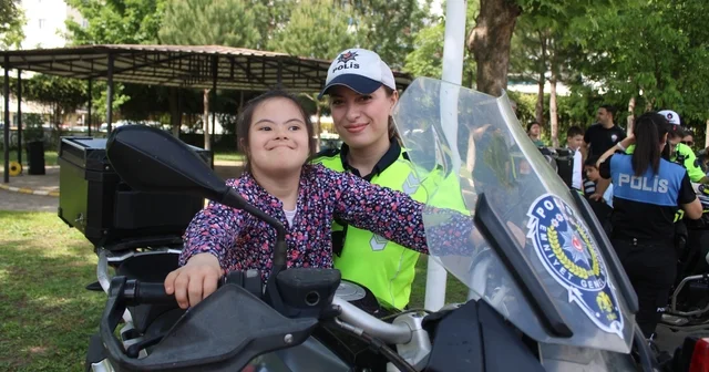 Polislerden özel çocuklara unutulmaz gün Aydın Haberleri