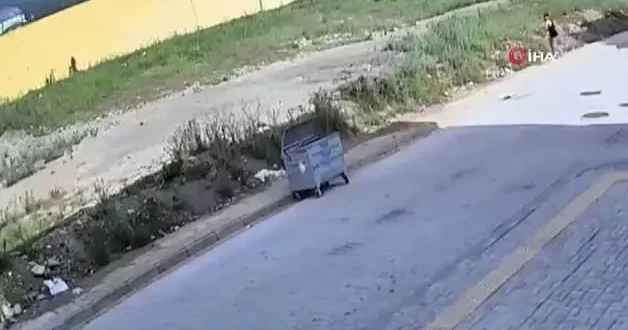 Hatay da sokak köpeklerinin saldırdığı 7 yaşındaki çocuğun korku dolu anları kamerada