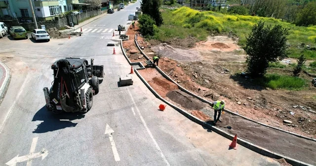 Başiskele de trafiği rahatlatacak kavşak düzenlemesinde sona yaklaşılıyor Kocaeli Haberleri