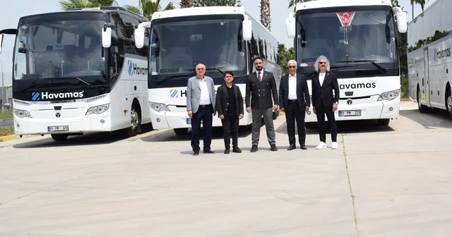 Havamaş tan filosuna 8 yeni otobüs Adana Haberleri